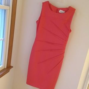 Peach Calvin Klein dress